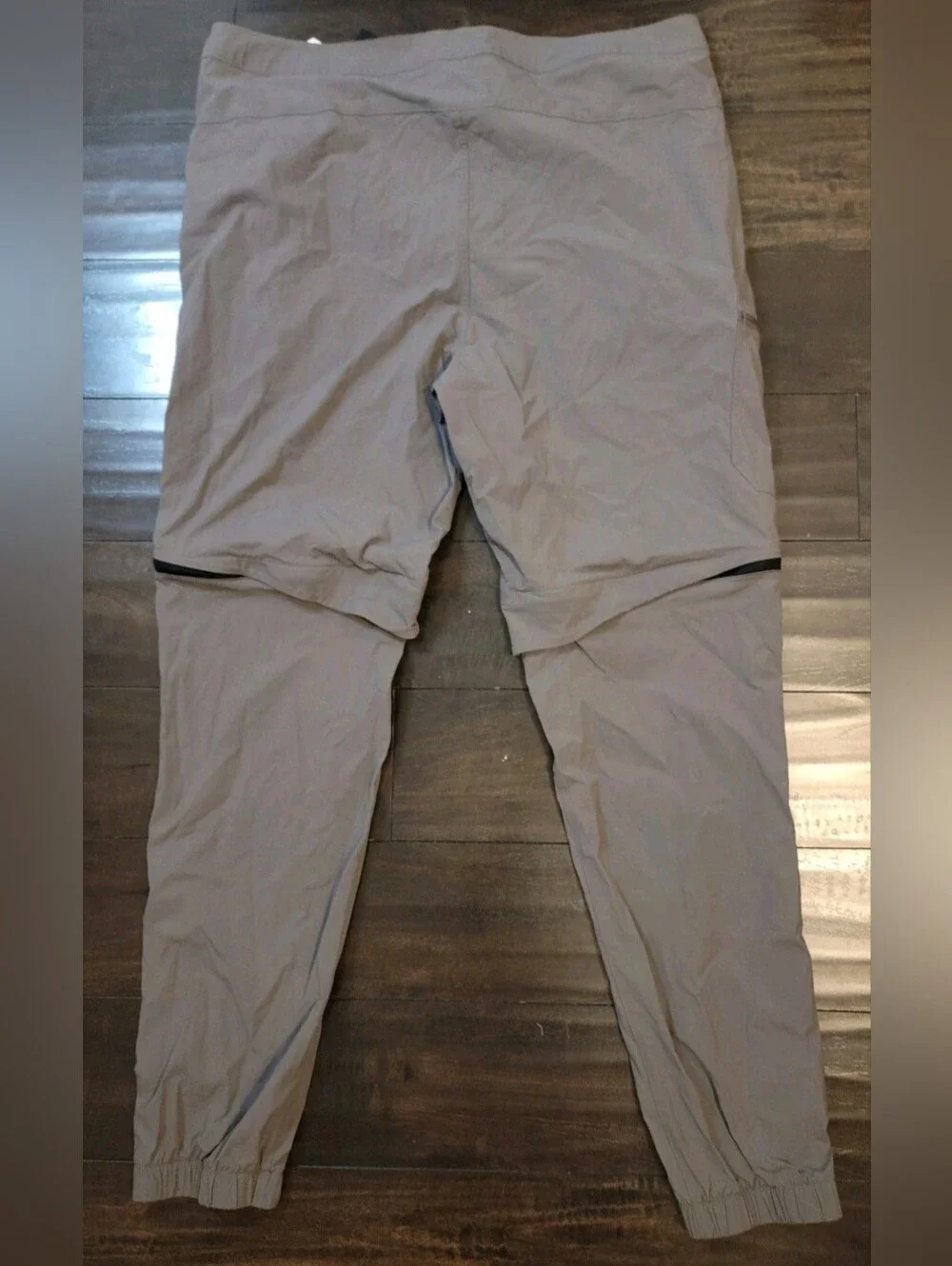 Adidas Gray Black Terrex Utilitas Hiking Zip-Off Pants Men's XLT TALL 41×32